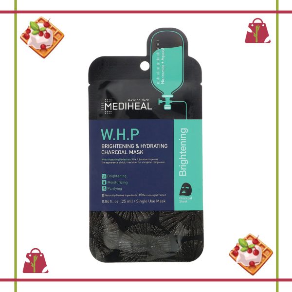 ماسك كوري بالفحم للتفتيح والترطيب من MEDIHEAL